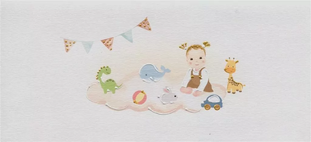 Karnet. Narodziny/Roczek. Dziewczynka - tantis.pl