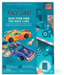 Zestaw kreatywny. Wyścigówki pull back 2 sztuki