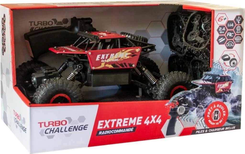 Samochód Extreme 4x4 Off Road R/C TURBO CHALLENGE - tantis.pl