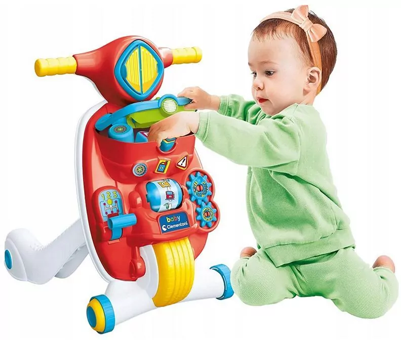 Clementoni Baby. Skuterek Kacperek - tantis.pl