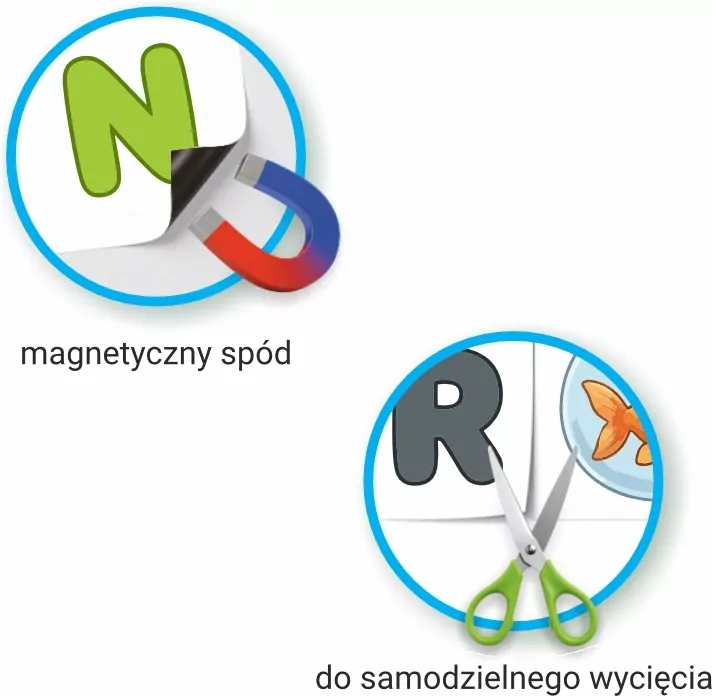 Zestaw kretywny magiczne literki - tantis.pl
