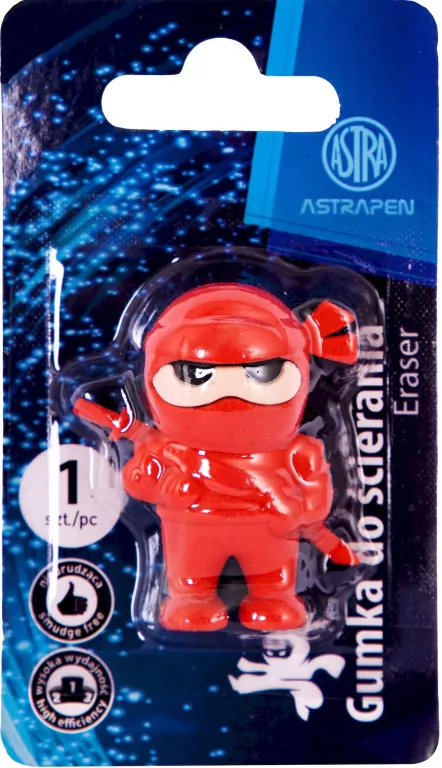 Gumka w kształcie Ninja, mix - tantis.pl