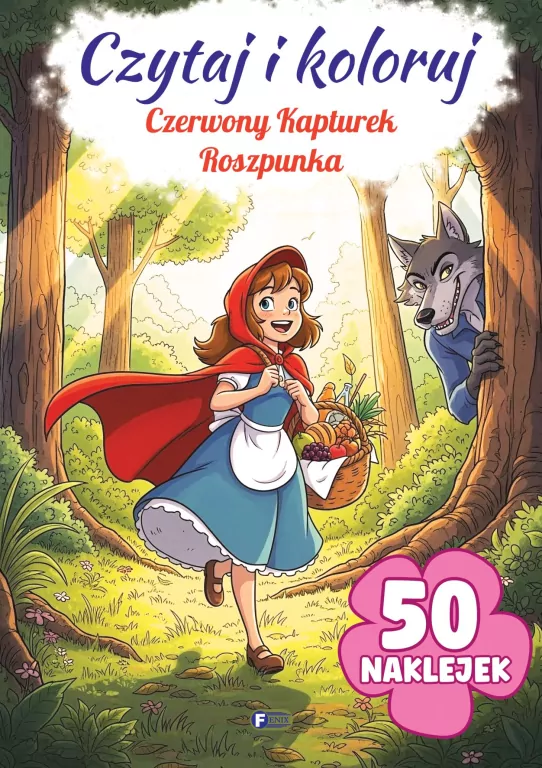 Czytaj i koloruj: Czerwony Kapturek/Roszpunka - tantis.pl