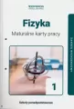 Fizyka 1. Maturalne karty pracy. Zakres rozszerzony. Szkoły ponadpodstawowe - tantis.pl