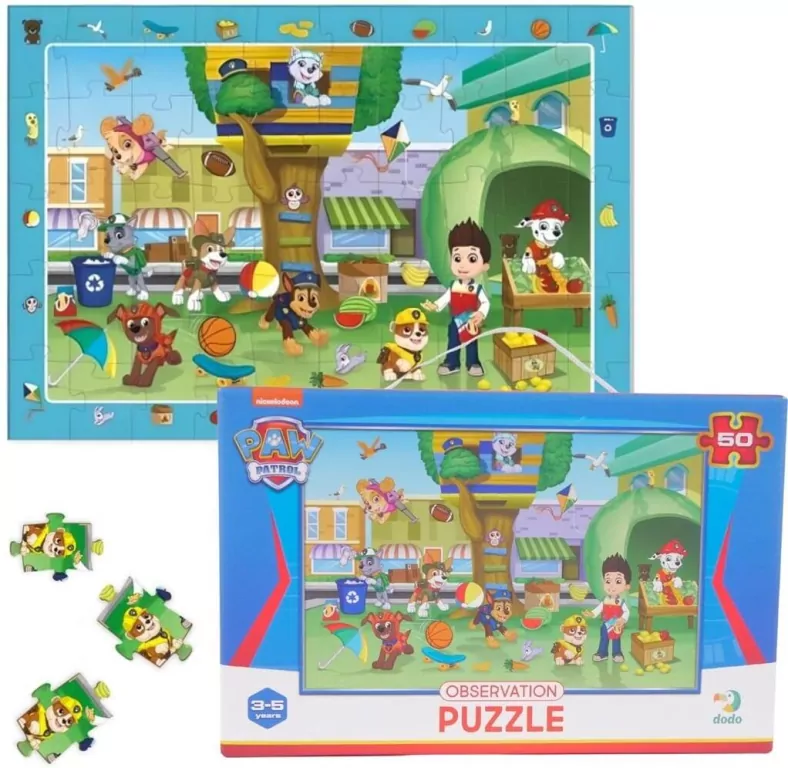 Puzzle obserwacyjne 50 Letnia zabawa - tantis.pl