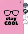 Zeszyt A4 32k.w linie z marginesem Stay Cool 90g - tantis.pl