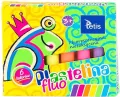 Plastelina fluorescencyjna 15g. 6 kolorów - tantis.pl