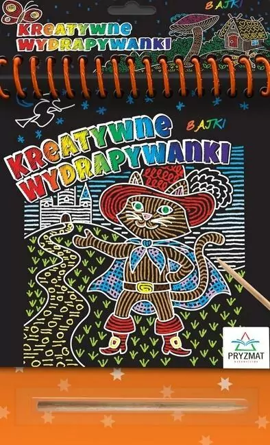 Kreatywne wydrapywanki. Bajki - tantis.pl