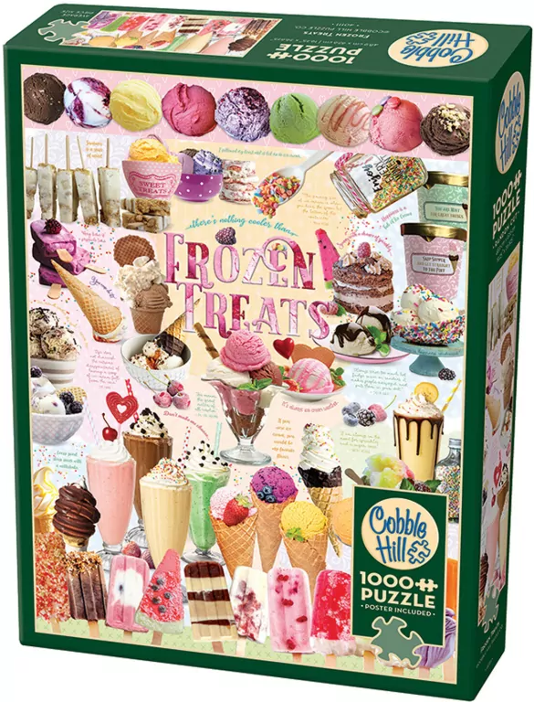 Puzzle 1000. Zimne słodkości - tantis.pl
