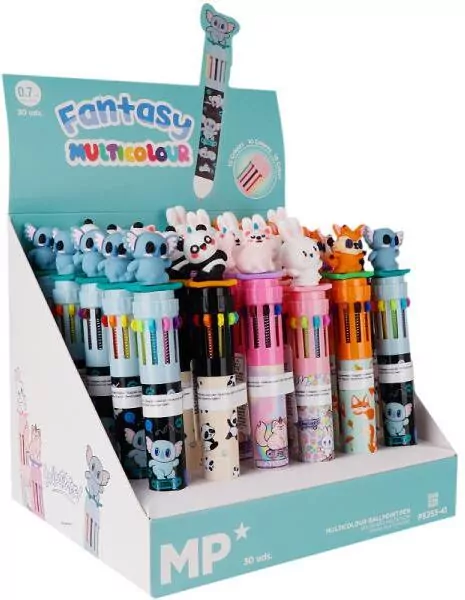 Długopis wielokolorowy 10w1 0.7mm zwierz - tantis.pl