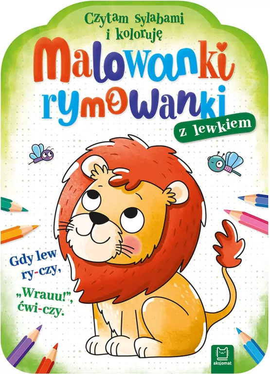 Malowanki rymowanki z lewkiem. Czytam sylabami... - tantis.pl