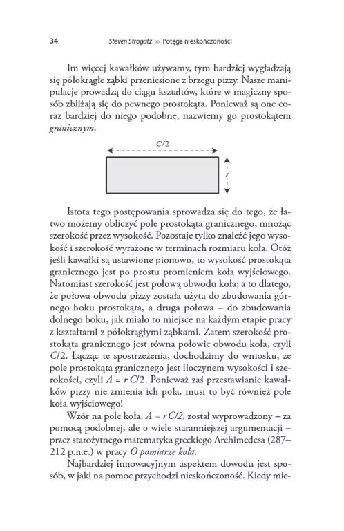 Potęga nieskończoności. Jak rachunek różniczkowy i całkowy odkrywa tajemnice wszechświata - tantis.pl