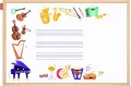 Tablica edukacyjna MEMOBE Music adventure! 60x40 cm - tantis.pl