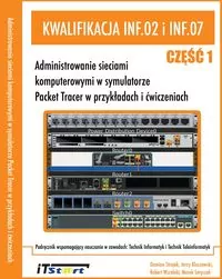 Kwalifikacja INF.02 i INF.07. Część 1. Administrowanie sieciami komputerowymi w symulatorze Packet Tracer w przykładach i ćwiczeniach - tantis.pl