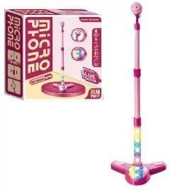 Mikrofon na statywie świecąca podstawa - tantis.pl