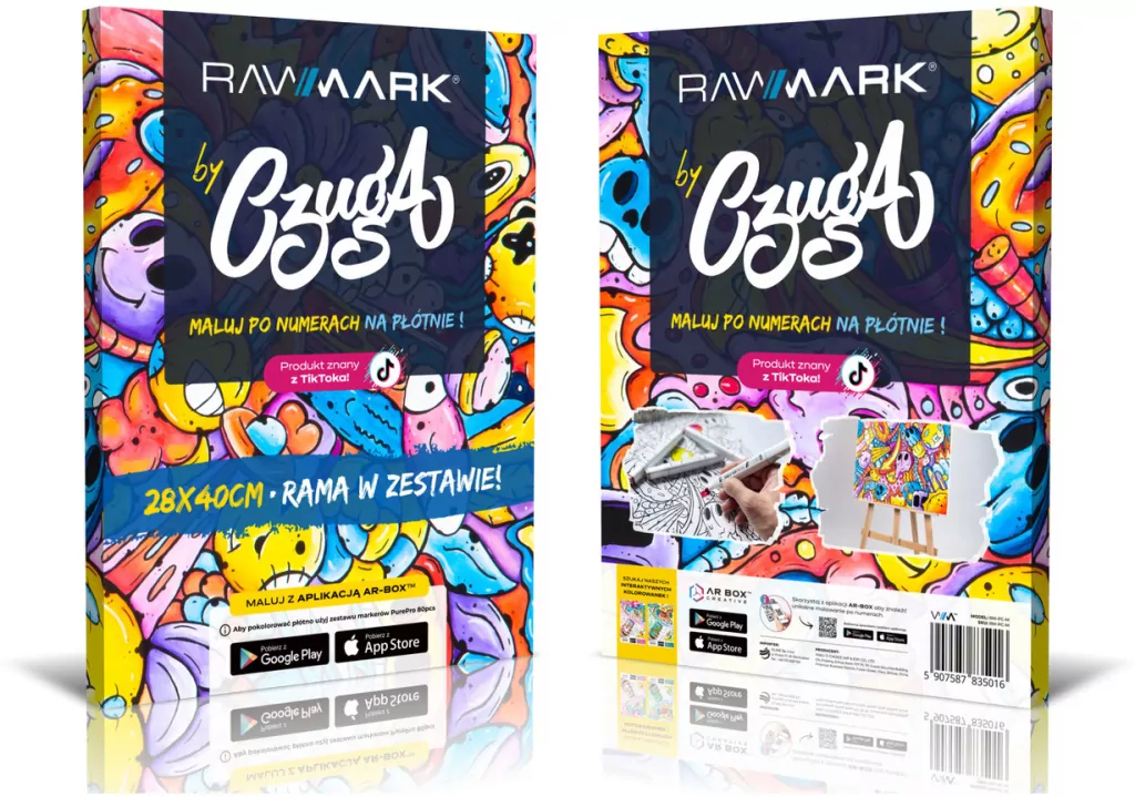 Płótno Doodle 30x40cm - tantis.pl