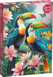 Puzzle 1000. CherryPazzi. Toucans' Paradise. 30769