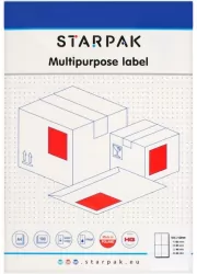 Starpak. Etykieta Samoprzylepna 105x148, 400 sztuk