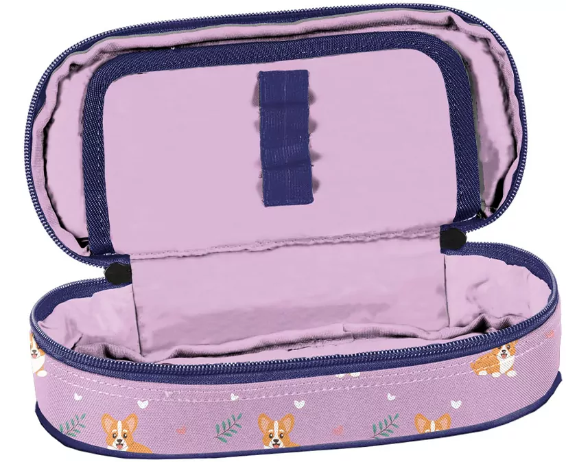 Piórnik owalny Cute Corgi PP26CG-013 - tantis.pl