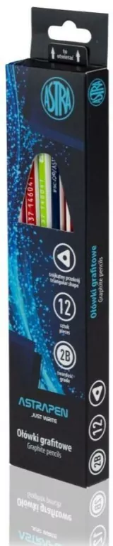 Ołówek grafitowy z gumką 2B - tantis.pl