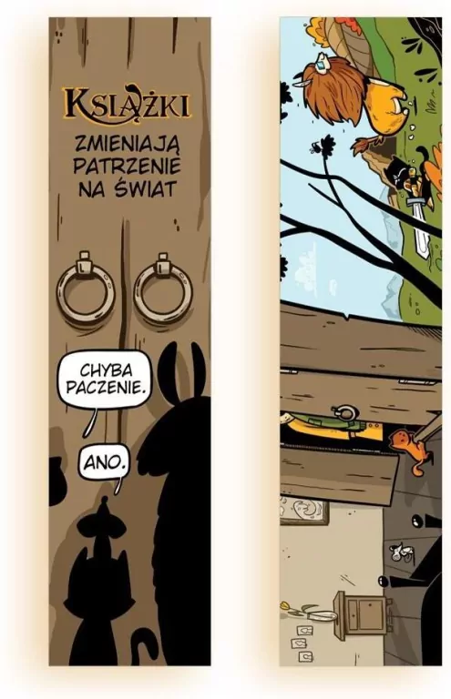 Zakładka kartonowa - Książki zmieniają.. - tantis.pl
