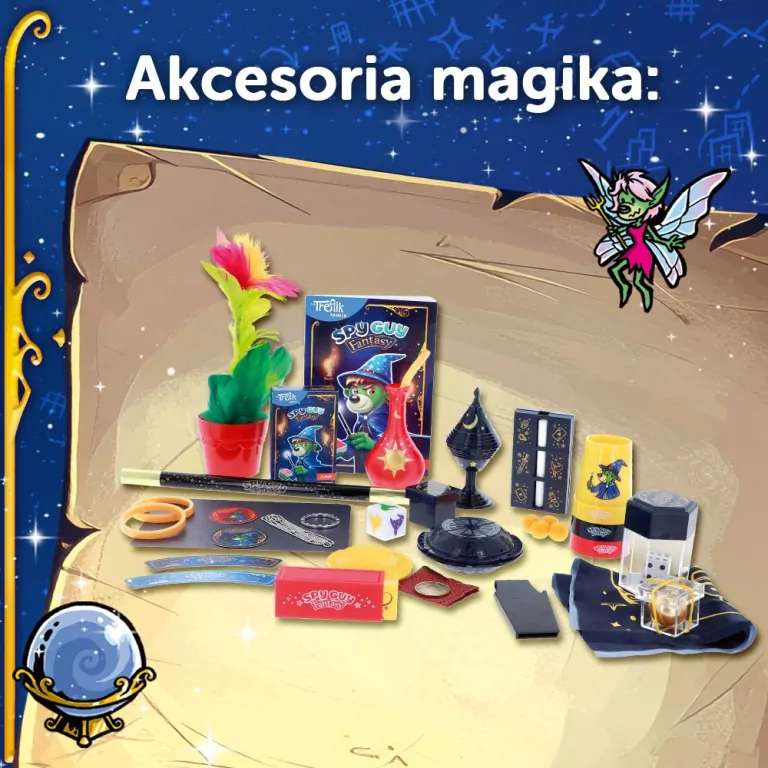 Magiczne sztuczki Mega Skarbiec Magika Spy Guy Fantasy - tantis.pl