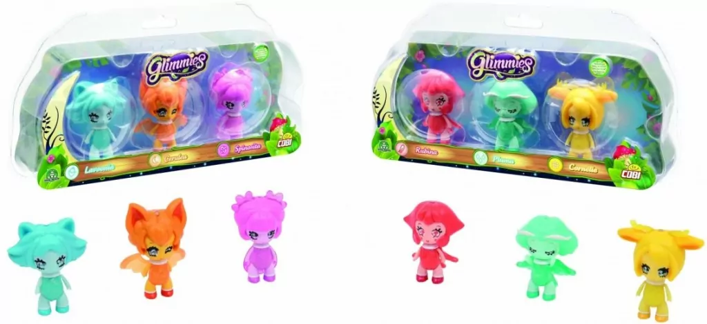 Glimmies 3 Figurki, różne rodzaje - tantis.pl