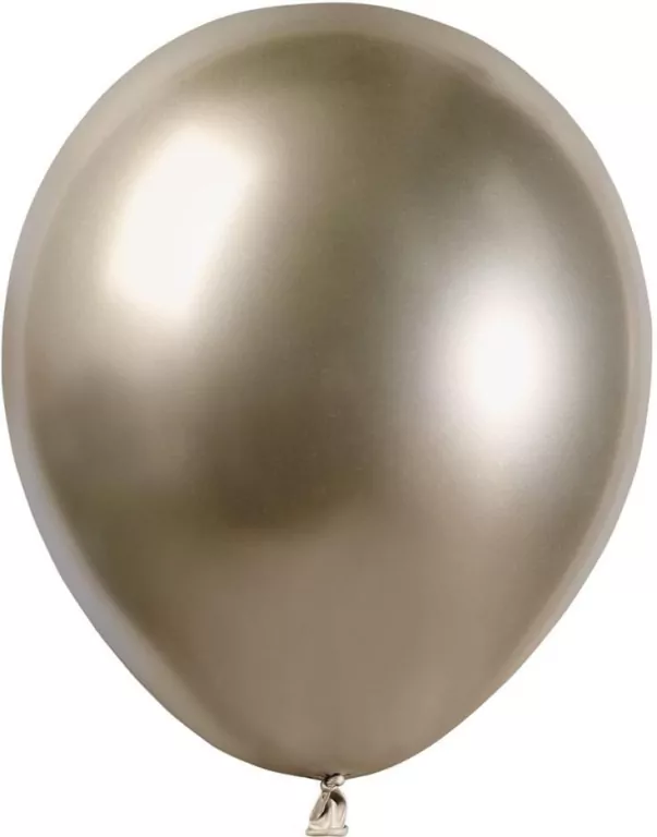 Balony shiny szampańskie 13cm - tantis.pl
