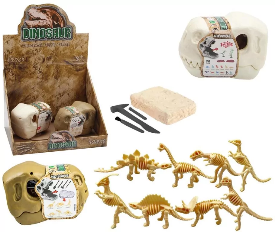 Wykopaliska dinozaury szkielet - tantis.pl
