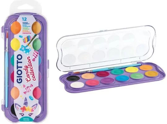 Farby Acquerelli Candy Collection 12 kolorów