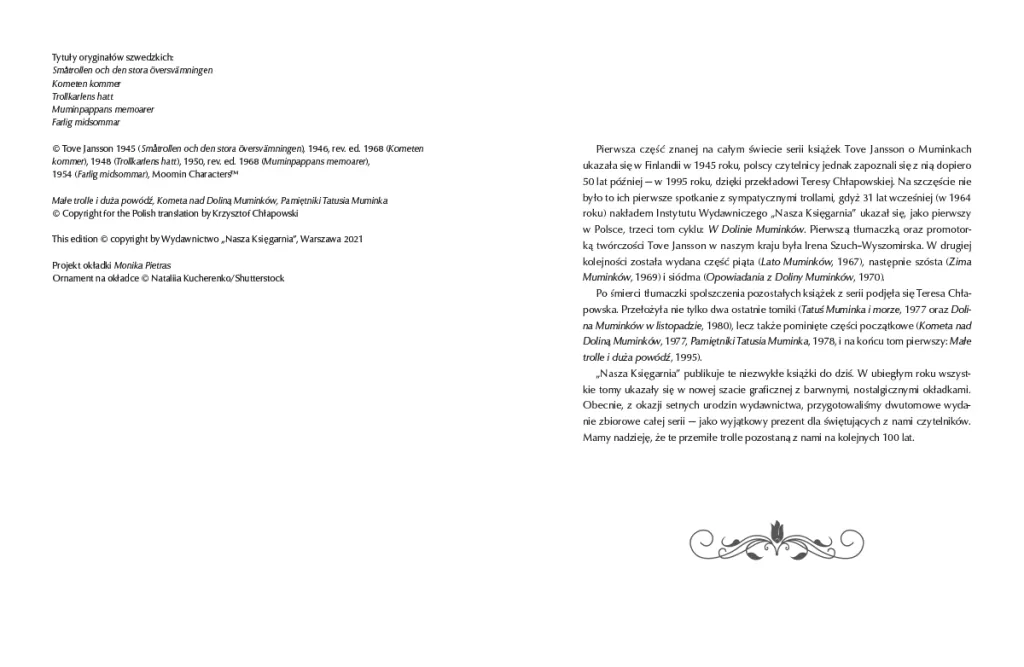 Muminki zebrane. Tom 1. Muminki - tantis.pl