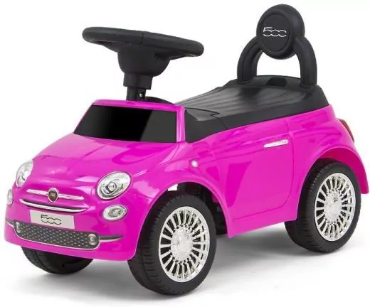 Jeździk Pojazd Fiat 500 różowy Milly Mally - tantis.pl