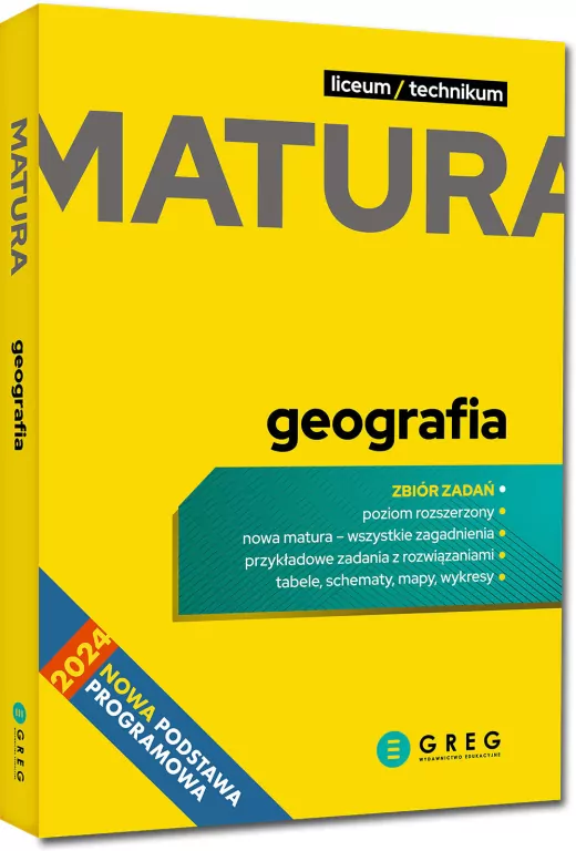 Matura 2024. Geografia. Repetytorium - tantis.pl