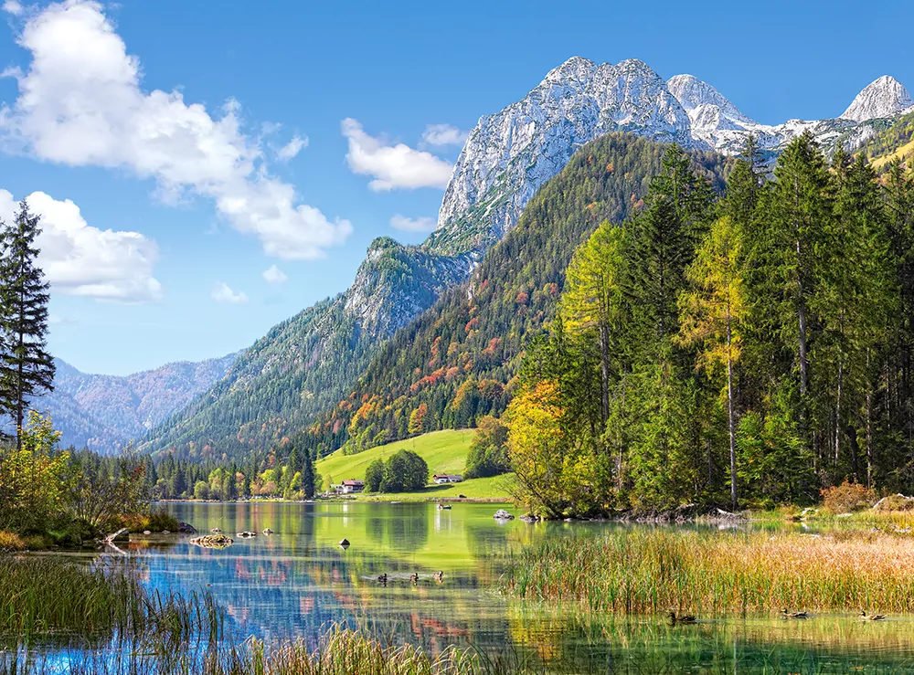 Puzzle 2000. Schronisko Górskie W Alpach - tantis.pl