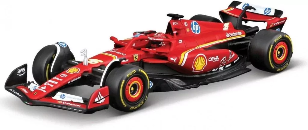 Ferrari Sf-24 (With Helmet) 1:43 - tantis.pl