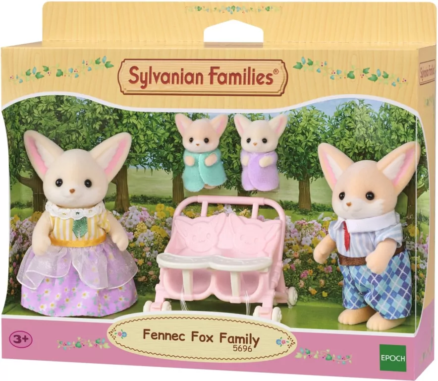 Rodzina lisów pustynnych. Sylvanian Families - tantis.pl