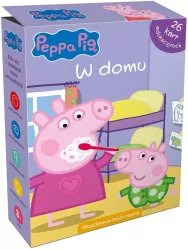 W domu. Świnka Peppa. 26 kart edukacyjnych