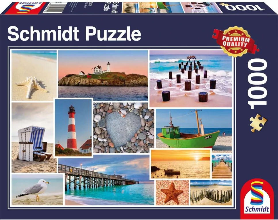 Puzzle PQ 1000 Nad morzem G3 - tantis.pl