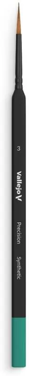Vallejo: B03003 - Precision - Round Brush - Triang Hand - Synthetic 3 - tantis.pl