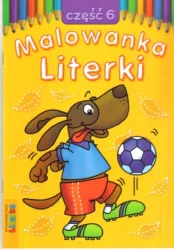 Literki. Malowanka. Część 6