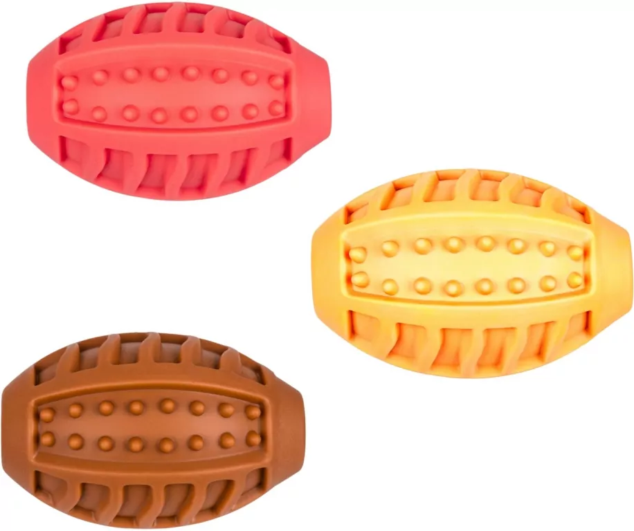 Piłka rugby z kolcami piszcząca 10cm - tantis.pl