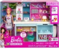 Barbie Cukiernia. Zestaw z lalką - tantis.pl