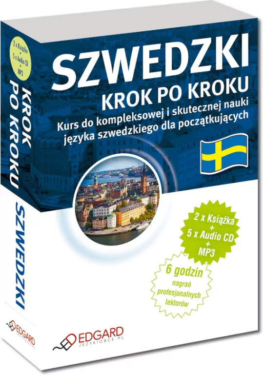 Szwedzki. Krok po kroku. Książka + CD. - tantis.pl