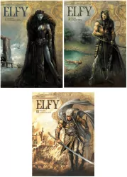 Pakiet: Kryształ Niebieskich Elfów / Honor Leśnych Elfów / Biały Elf o czarnym sercu. Elfy. Świat Akwilonu. Tom 1-3