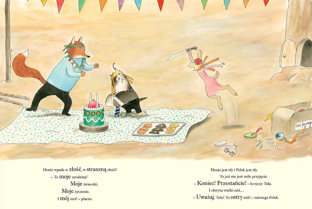 Felek i Tola i urodziny Henia - tantis.pl