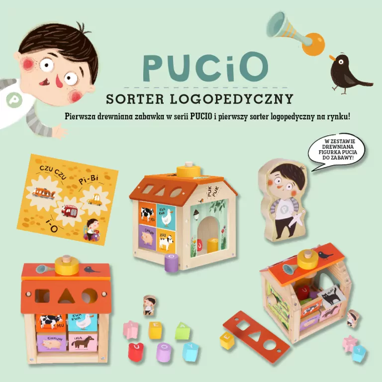 Sorter logopedyczny. Pucio - tantis.pl