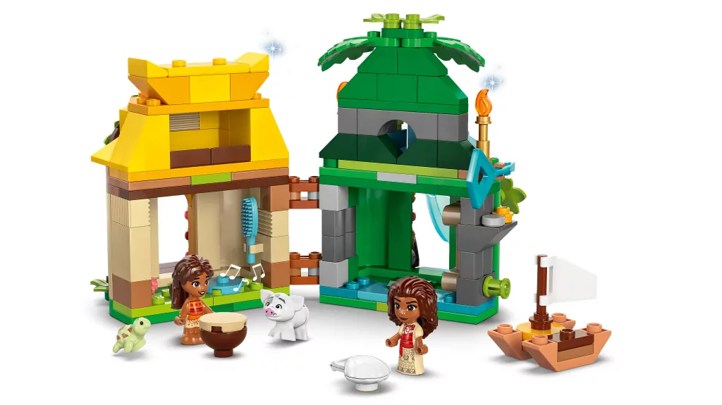 LEGO® Zabawy Vaiany na wyspie 43260 - tantis.pl