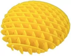 Gniotek antystresowy żółty 10cm