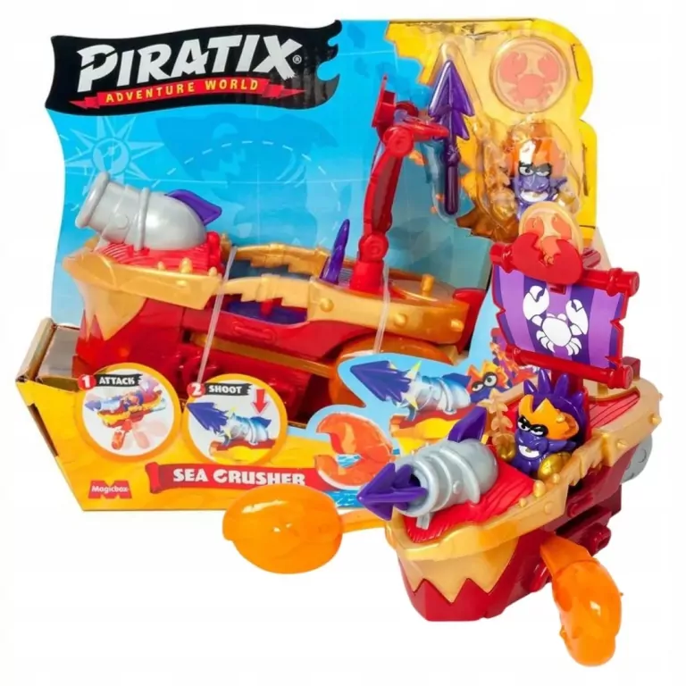 Piratix S Playset Sea Crusher - tantis.pl