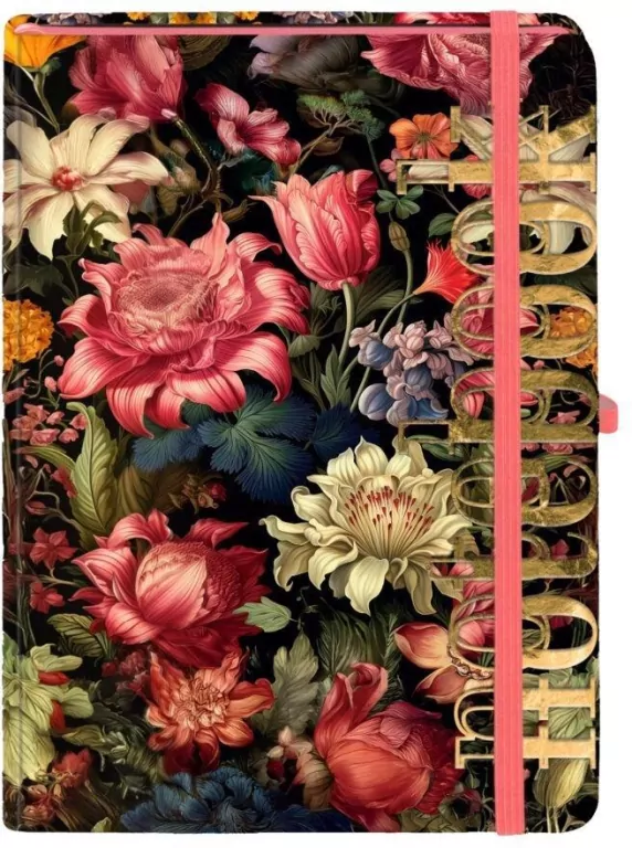 Notes A5 Kratka Botanical Kwiatowa Harmonia - tantis.pl